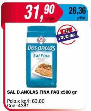 Sal D Anclas Fina Paq