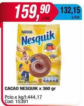 Cacao Nesquik