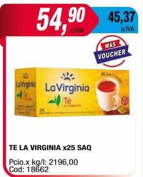 Maxiconsumo Te La Virginia oferta
