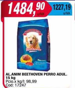 Maxiconsumo Al Anim Beethoven Perro Adul oferta