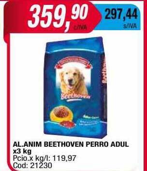 Maxiconsumo Al Anim Beethoven Perro Adul oferta