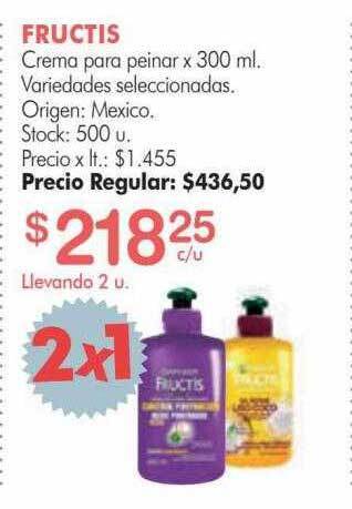 Simplicity Fructis Crema Para Peinar oferta