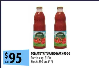 Punto Mayorista Tomate Triturado Iam x 950g oferta