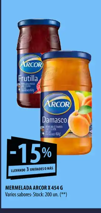Punto Mayorista Arcor Mermelada x 454g oferta