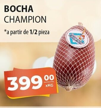 El Milagro Mayorista Bocha Champion oferta