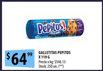 Punto Mayorista Pepitos Galletitas x 119g oferta