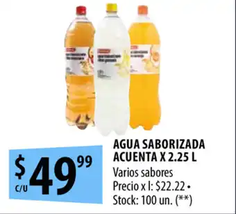 Punto Mayorista Acuenta Agua Saborizada x 2.25L oferta