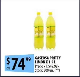 Punto Mayorista Pritty Limon Gaseosa x 1.5L oferta