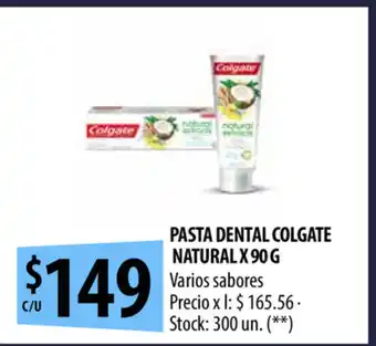 Punto Mayorista Colgate Natural Pasta Dental x 90g oferta