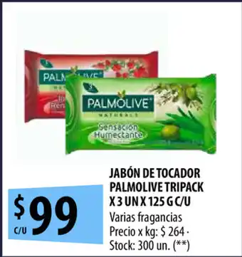 Punto Mayorista Palmolive Jabón de Tocador Tripack x 3un x 125g c/u oferta