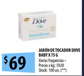 Punto Mayorista Dove Baby Jabón de Tocador x 75g oferta