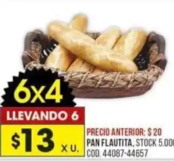 Coto Pan Flautita oferta