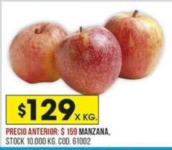 Coto Manzana oferta