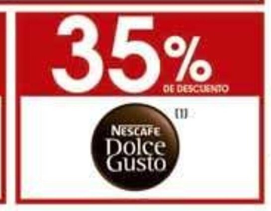 35% De Descuento Nescafe Dolce Gusto oferta en Coto