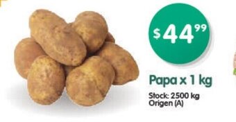 Supermercados Buenos Días Papa x 1 kg oferta