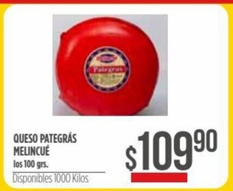 Supermercados Vea Queso Pategrás Melincué 100grs oferta