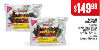 Makro Ravioles villa d`agri oferta