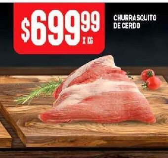 Makro Churrasquito de cerdo kg oferta