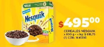 Makro Cereales nesquik 800g oferta