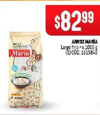 Makro Arroz maría kg oferta