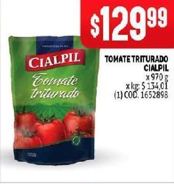 Makro Tomate triturado cialpil 970g oferta