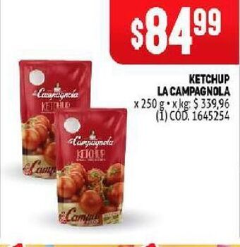 Makro Ketchup la campagnola 250g oferta