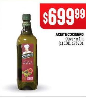 Makro Aceite cocinero 1lt oferta