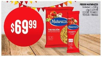 Makro Fideos matarazzo 500g oferta