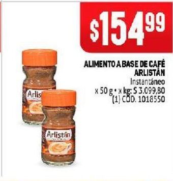 Makro Cafe arlistán 50g oferta