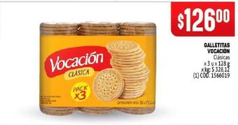 Makro Galletas vocacion oferta
