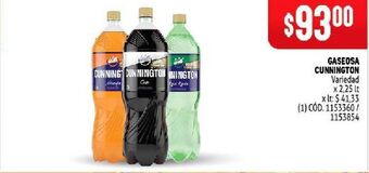 Makro Gaseosa cunnington style 2.25lt oferta