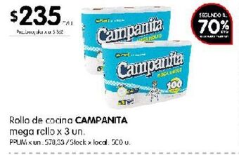 Disco Rollo de cocina campanita oferta