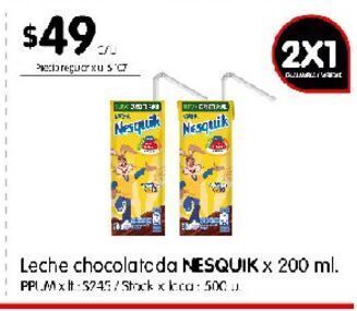 Disco Leche chocolatada nesquik 200ml oferta