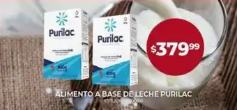 Supermercados Tadicor Alimento A Base De Leche Purilac Estuche x 800 g oferta