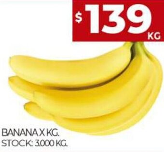 Supermercados DIA Banana x Kg oferta