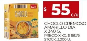 Supermercados DIA Choclo Cremoso Amarillo Dia x 340 g. oferta