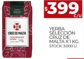 Supermercados DIA Yerba Selección Cruz de Malta x 1 kg oferta