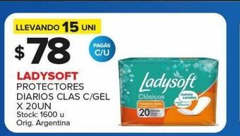 Carrefour Maxi Protectores femeninos ladysoft oferta