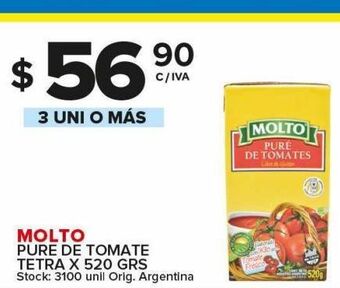 Carrefour Maxi Puré de tomate molto oferta