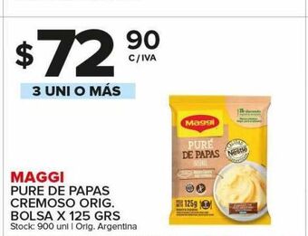 Carrefour Maxi Puré de papas maggi oferta