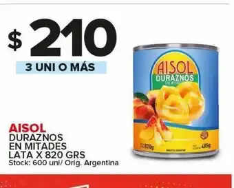 Carrefour Maxi Duraznos aisol oferta