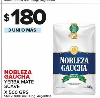 Carrefour Maxi Yerba mate nobleza gaucha oferta