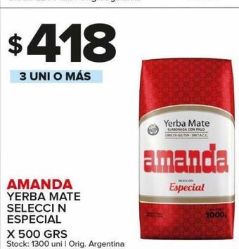 Carrefour Maxi Yerba mate amanda oferta
