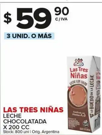 Carrefour Maxi Leche las tres niñas oferta