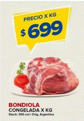 Carrefour Maxi Bondiola congelada x kg oferta