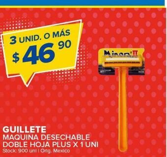 Carrefour Maxi Máquina de afeitar gillette oferta