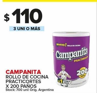 Carrefour Maxi Rollos de papel campanita oferta