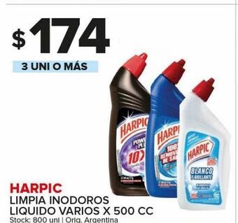 Carrefour Maxi Limpiadores harpic oferta