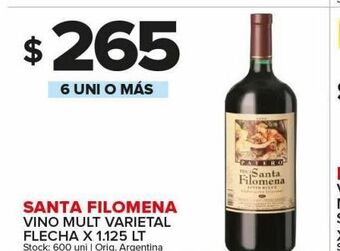 Carrefour Maxi Vino santa filomena oferta