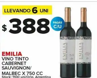 Carrefour Maxi Vino emilia oferta